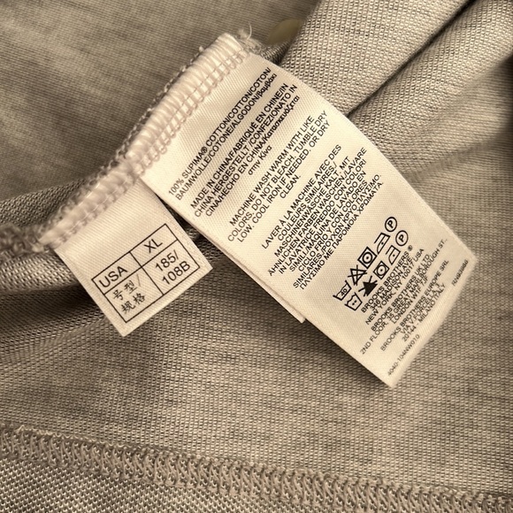 Brooks Brothers Gray Polo Shirt with Blue Accents - Picture 6 of 6